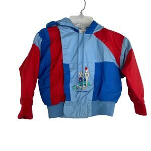 Peter Rabbit A Beatrix Pottery original by Quiltex windbreaker Jacket Size 2T